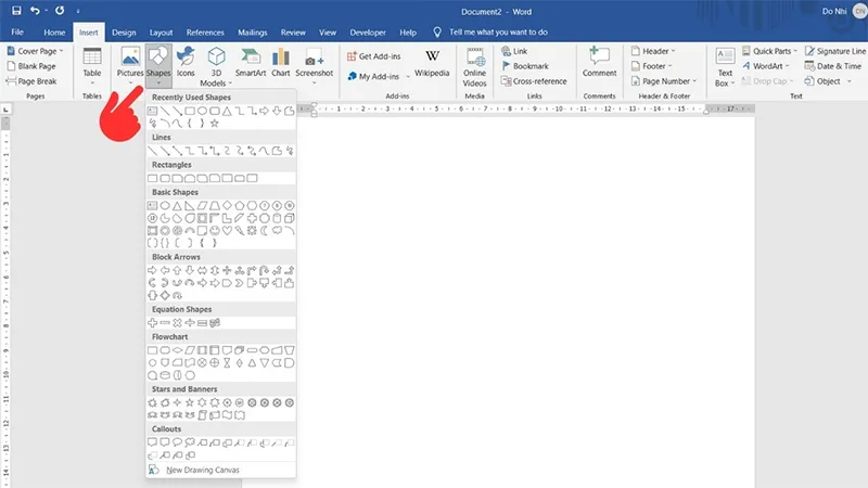 Vẽ ô Vuông Trong Word (5)