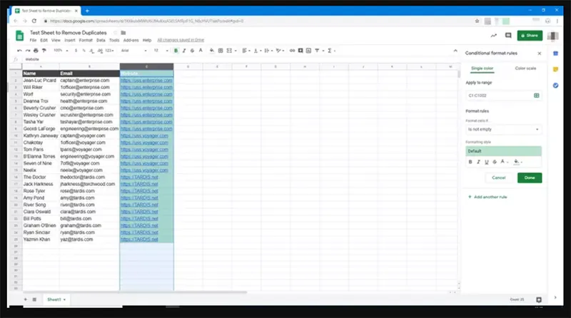 Xử Lý Trùng Lặp Trong Google Sheets (3)