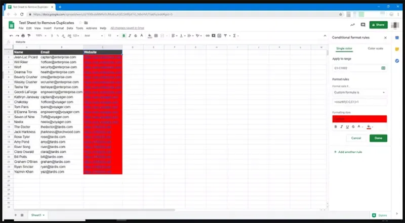Xử Lý Trùng Lặp Trong Google Sheets (9)