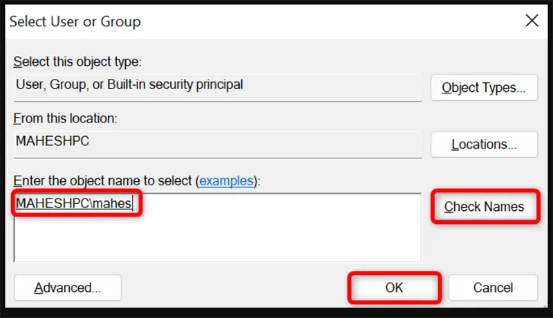 Cách Khắc Phục Lỗi The Directory Is Not Empty (2)