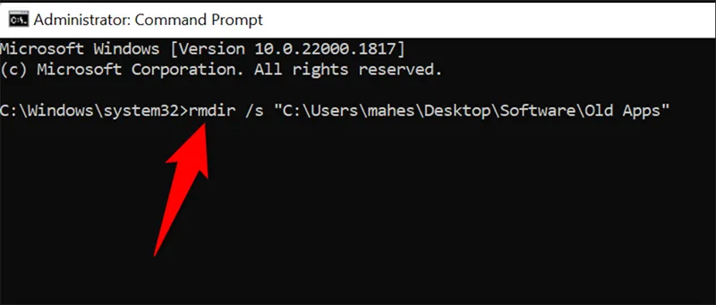Cách Khắc Phục Lỗi The Directory Is Not Empty (9)
