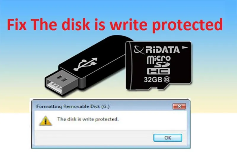 Khắc Phục Lỗi The Disk Is Write Protected (22)
