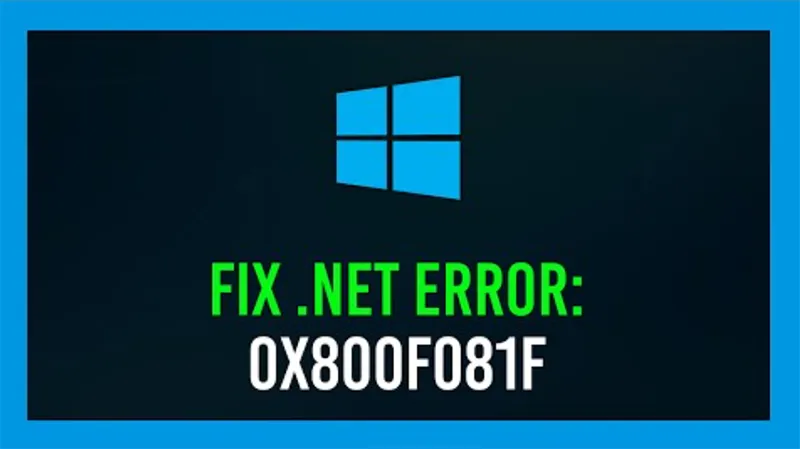 Lỗi 0x800f081f Trên Windows 111087 (10)