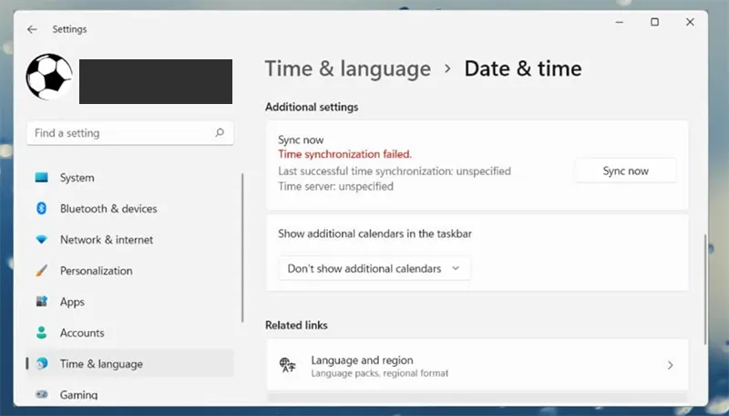 Lỗi đồng Bộ Thời Gian Không Thành Công (10)