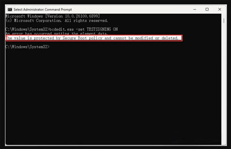 Cách Bật Hoặc Tắt Chế độ Test Mode Trong Window (10)