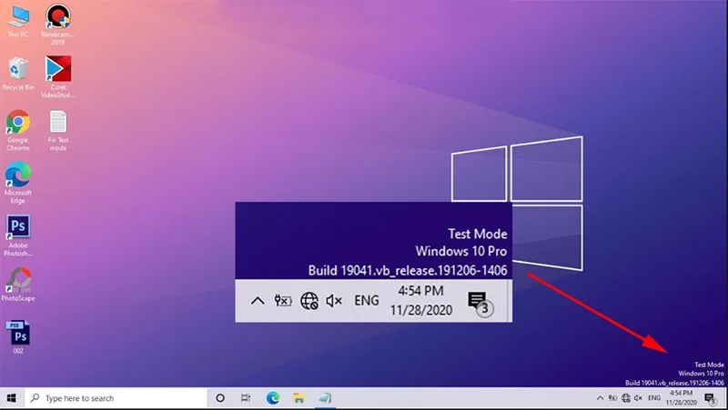 Cách Bật Hoặc Tắt Chế độ Test Mode Trong Window (11)