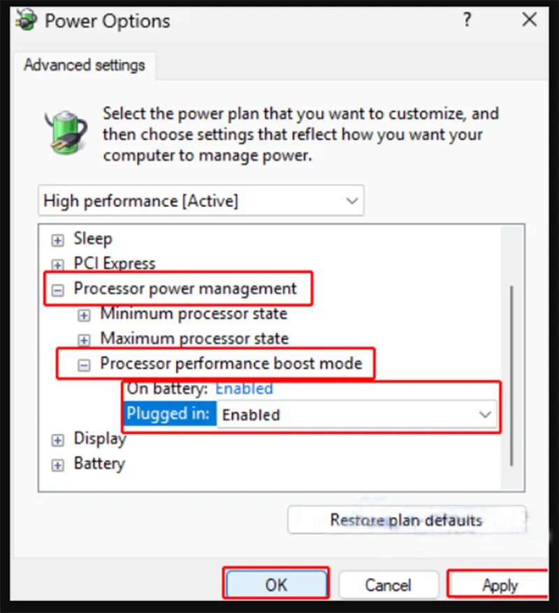 Cách Kích Hoạt Processor Performance Boost Mode để Tối ưu Hiệu Suất (4)