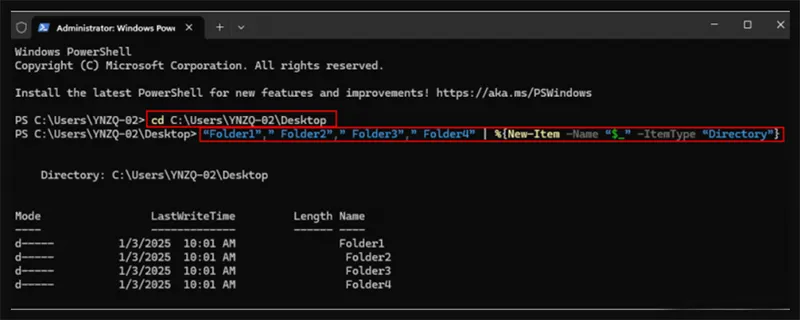 Cách Tạo Nhiều Thư Mục Cùng Một Lúc Trong Windows 11 (5)