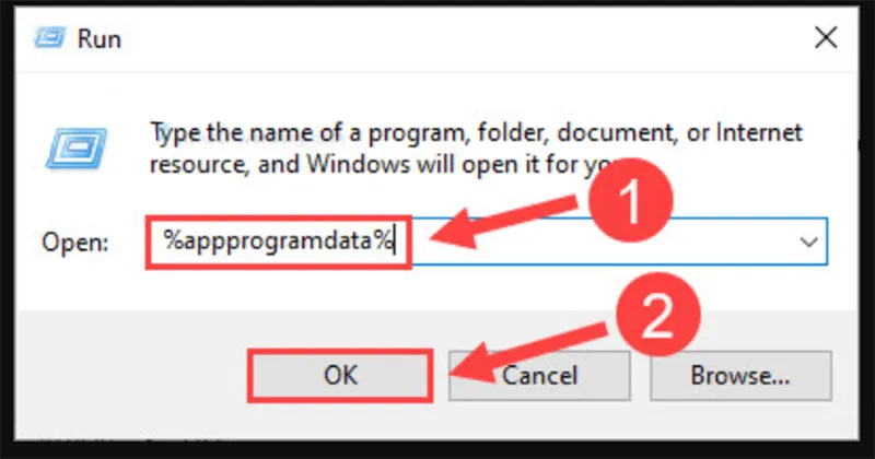 Lỗi The Code Execution Cannot Proceed (11)