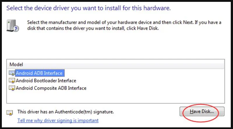 Lỗi Không Tìm Thấy Thiết Bị Adb Trên Windows (8)