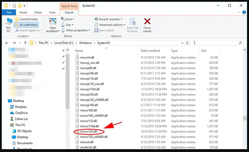 Sửa Lỗi Msvcr120.dll Bị Thiếu (13)