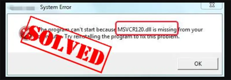 Sửa Lỗi Msvcr120.dll Bị Thiếu (2)