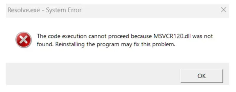 Sửa Lỗi Msvcr120.dll Bị Thiếu (9)