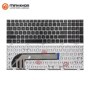 Bàn phím zin laptop HP 4740 có khung