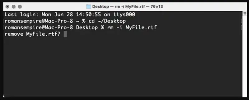 Xóa File Bằng Terminal Trên Mac (5)