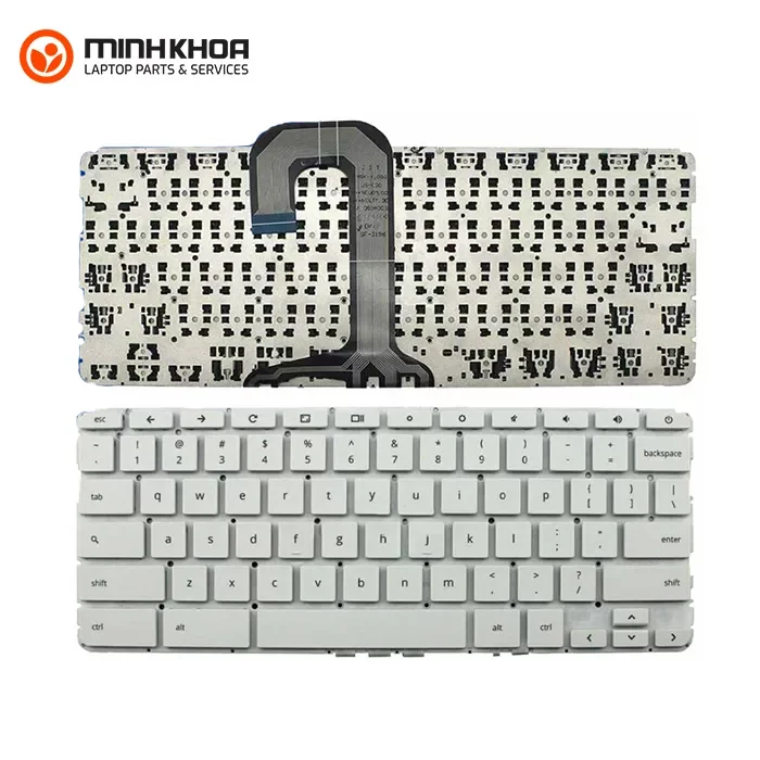 Bàn phím laptop HP Chromebook 14CA trắng Bàn Phím Laptop Hp Chromebook 14ca Trắng