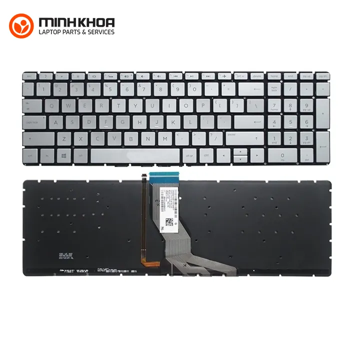 Bàn Phím Laptop Hp Pavilion 15bs Bạc 15fq