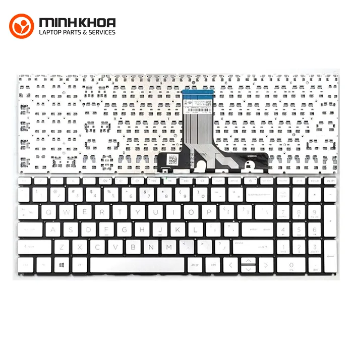 Bàn Phím Laptop Hp Pavilion 15eg Bạc Nút Nguồn 15eh