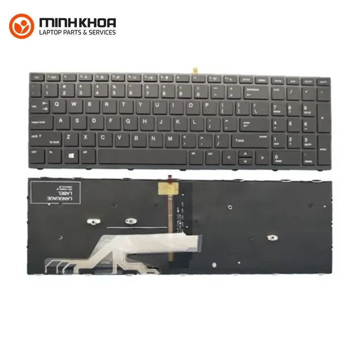 Bàn phím laptop HP Probook 450G5 470G5 đen Bàn Phím Laptop Hp Probook 450g5 470g5 đen