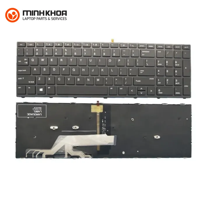 Bàn Phím Laptop Hp Probook 450g5 470g5 đen
