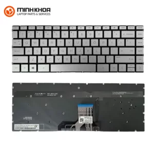 Bàn phím laptop led HP Envy 13AH bạc 13AG 13AN