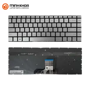 Bàn phím laptop zin led HP ENVY 13AD bạc 13AC