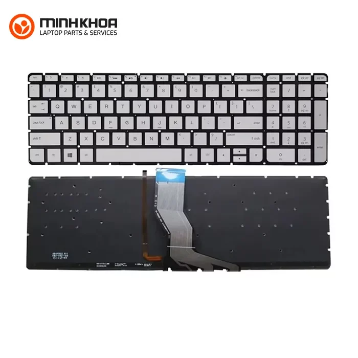 Bàn phím laptop zin led HP Pavilion 15AB bạc 15AU Bàn Phím Laptop Zin Led Hp Pavilion 15ab Bạc 15au