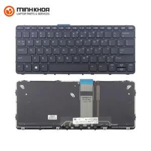 Bàn phím laptop zin led HP Pro X2 612