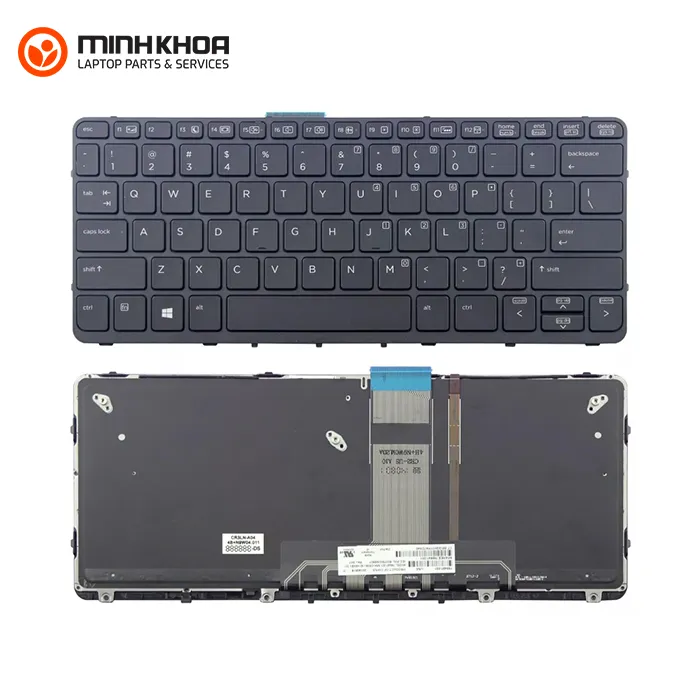 Bàn Phím Laptop Zin Led Hp Pro X2 612