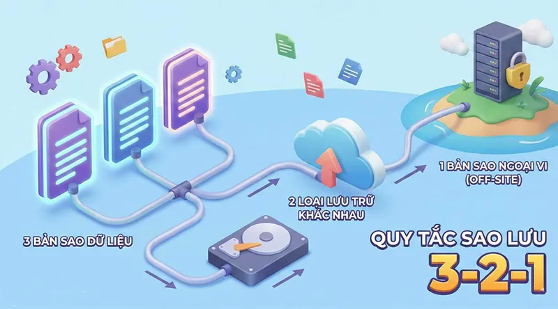 Quy Tắc Sao Lưu Dữ Liệu 3 2 1 Là Gì Hướng Dẫn Triển Khai Chuẩn (7)