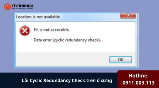 Lỗi Cyclic Redundancy Check Trên ổ Cứng (4)