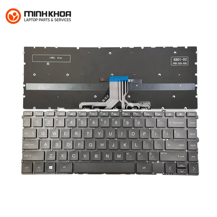Bàn Phím Laptop Led Hp 13ba đen 13bd 13ay