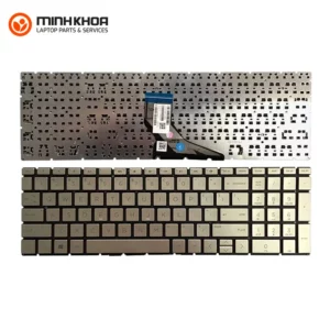 Bàn phím laptop zin HP 15DA Gold 15CS