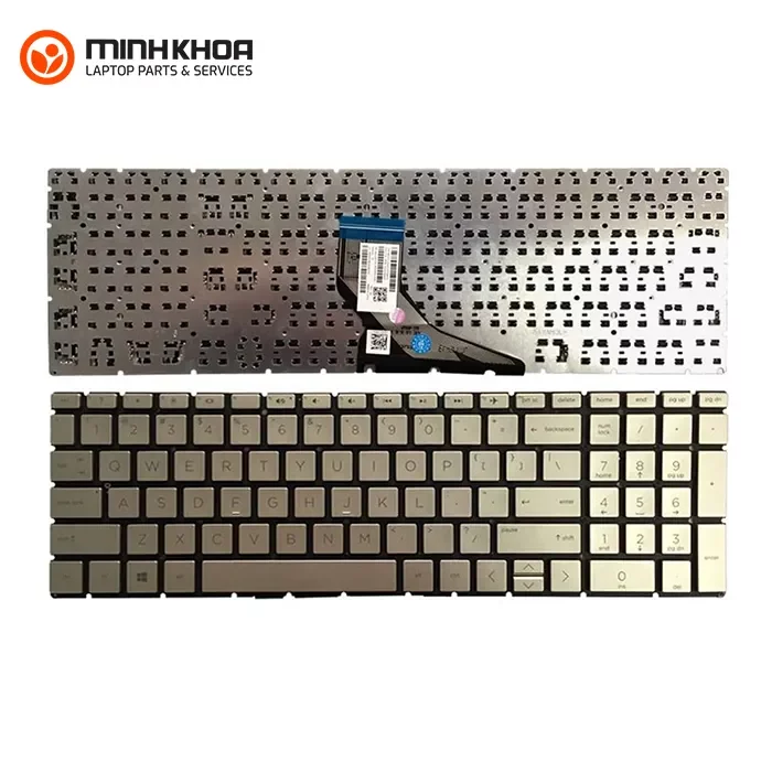 Bàn phím laptop zin HP 15DA Gold 15CS Bàn Phím Laptop Zin Hp 15da Gold 15cs
