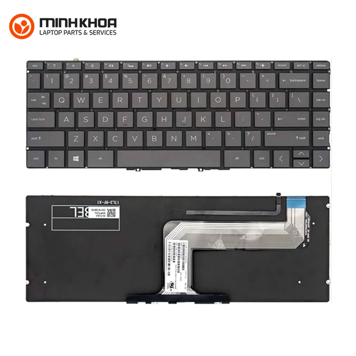 Bàn Phím Laptop Zin Led Hp Spectre Folio 13ak