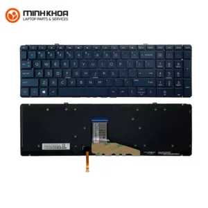 Bàn phím zin laptop HP Spectre X360 15CH 15EB đen