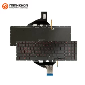 Bàn phím zin led đỏ laptop HP Omen 15DC 15DH