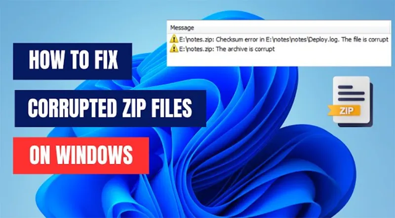 Lỗi The Archive Is Corrupted Zip, File Rar Bị Corrupt (15)