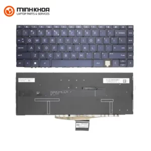 Bàn phím laptop zin led HP Spectre X360 14EA CN 14EB 14AE