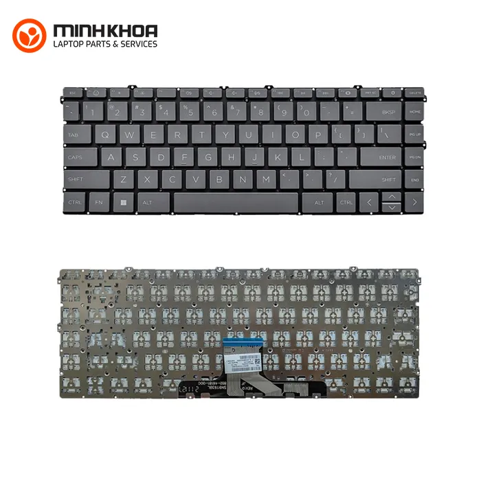 Bàn Phím Zin Led Laptop Hp Envy X360 15es Cn đen Nút Nguồn 15eu 15ew 15ey