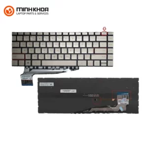 Bàn phím zin led laptop HP Envy X360 15ES CN đen nút nguồn 15EU 15EW 15EY