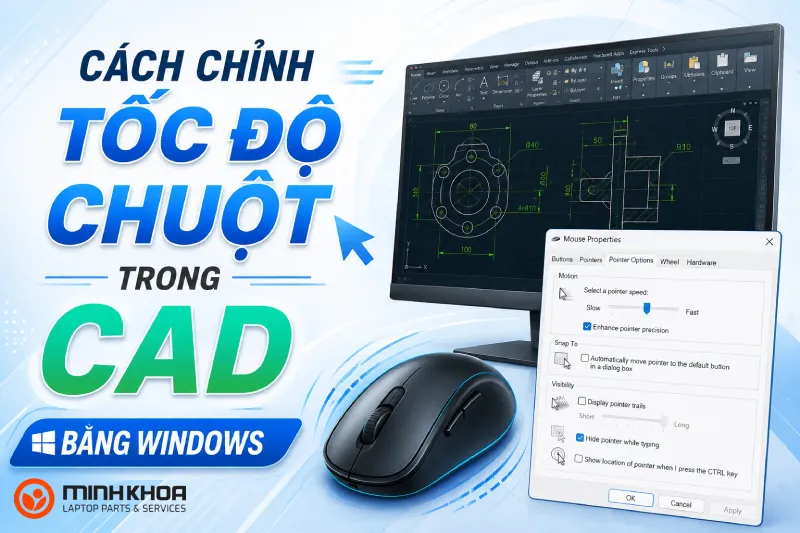 Chỉnh Tốc độ Chuột Trong Cad (5)