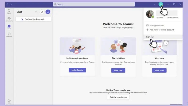 Khắc Phục Lỗi Microsoft Teams 0xcaa80000 (3)