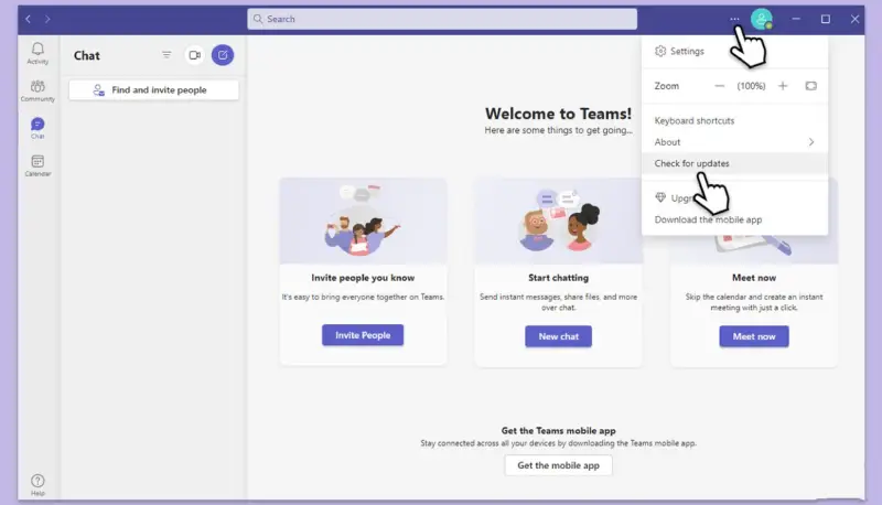 Khắc Phục Lỗi Microsoft Teams 0xcaa80000 (5)