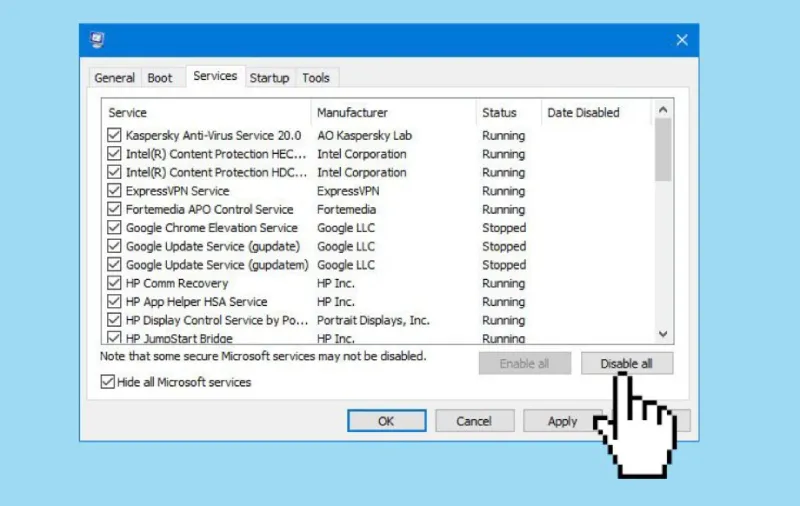 Khắc Phục Lỗi Windows Update 0x800706b5 (10)