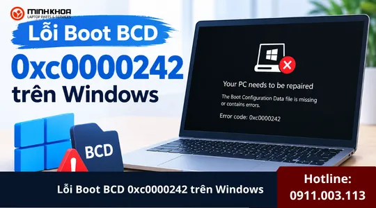 Lỗi Boot Bcd 0xc0000242 Trên Windows (10)