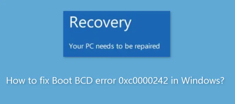 Lỗi Boot Bcd 0xc0000242 Trên Windows (3)