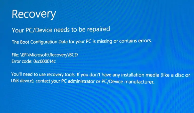 Lỗi Boot Bcd 0xc0000242 Trên Windows (4)