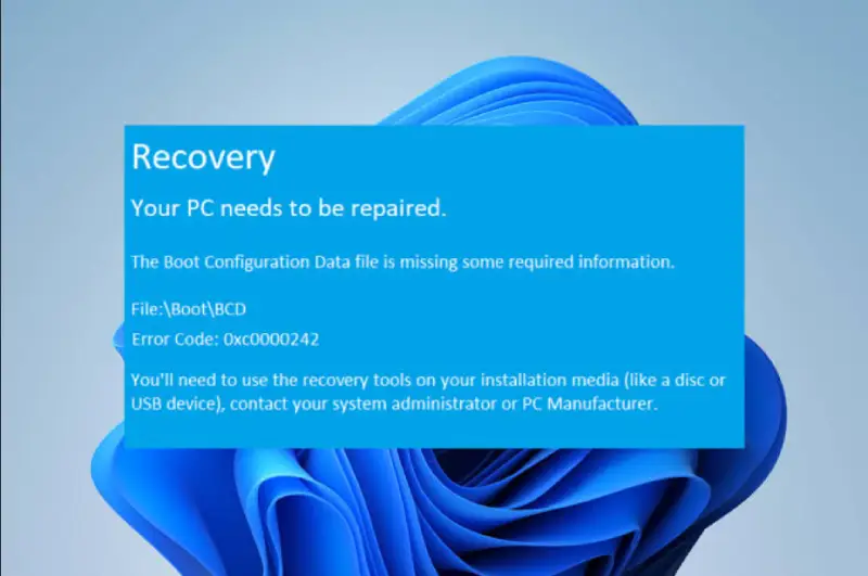 Lỗi Boot Bcd 0xc0000242 Trên Windows (8)