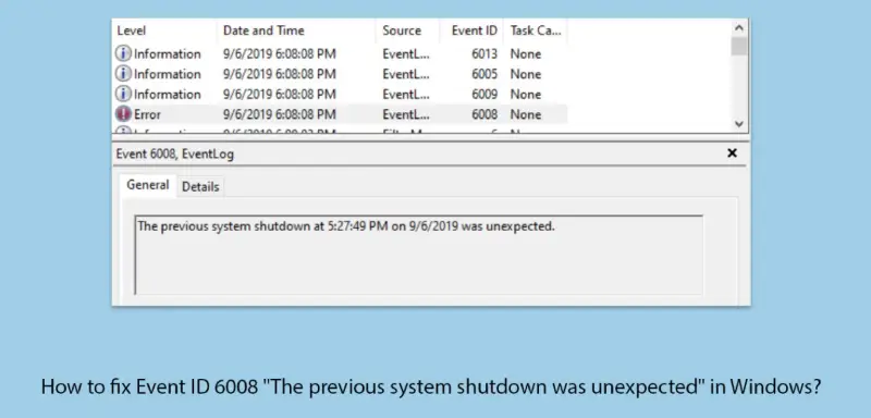 Lỗi Event Id 6008 Trên Windows 1011 (12)